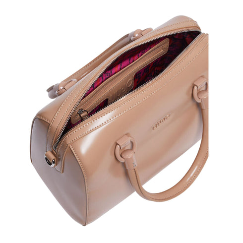 Borsa Donna a bauletto con doppi manici Cammello Liu Jo- Francavilla Moda